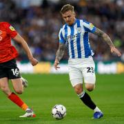 Danny Ward in action for Huddersfield Town