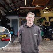 Lewis Higham is looking to expand his garage after a successful three years in business