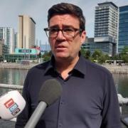 Andy Burnham has been fined after speeding on the motorway