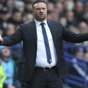 Ian Evatt shows his frustration at the officials during Saturday's game