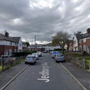 The woman was hit on Jedburgh Avenue