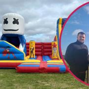 Open Air Bounce owners Leighton Mill and Darren Mills.