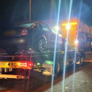 Car seized on Dumers Lane Radcliffe