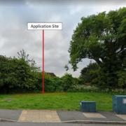 The proposed mast site in Boothstown