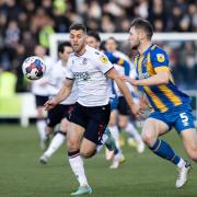 Wanderers suffered a 3-2 defeat at New Meadow earlier this season