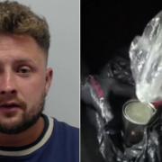 Martin Bradshaw was found to have hidden cocaine in a coffee tin