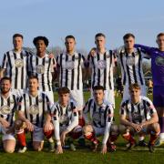 FINAL FLING: The Colls team that played Southport in the Lancashire Challenge Trophy final. Picture: Ian Monk