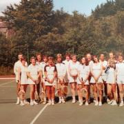 Lostock Tennis team in the 1970s