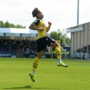 Shola Shoretire was on target at Bristol Rovers