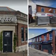 Eateries which have been handed new food hygiene ratings recently