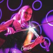Amelia, the electric violinist