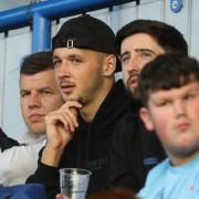 James Trafford in the crowd at Wanderers' pre-season friendly against Curzon Ashton