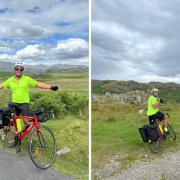 Krish Patel will be cycling from Lands End to John O'Groats