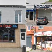 Four Bolton eateries have been handed new hygiene ratings, these are three of them