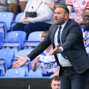 Ian Evatt appeals for a decision in Wanderers' 2-1 defeat to Reading