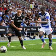 Wanderers wing-back Josh Dacres-Cogley in action against Reading on Satutrday