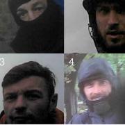 Police want to speak to four people in connection with suspected drug dealing