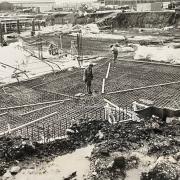 Work starts on The Water Place, Bolton, 1988