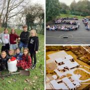 Masefield Primary School in Little Lever celebrated 50 years on Friday