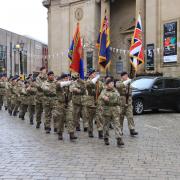 The Remembrance Sunday service in Bolton