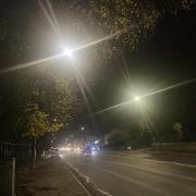Blackburn Road at night