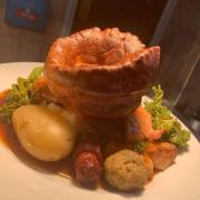 Food on offer at The Cardwell Arms