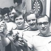 This team at the Canary Tavern in Little Lever held a 24-hour darts marathon in 1981 and beat the previous world record score. They topped the 698,528 former record set by a Cornwall team the year before by a massive 70,000. Do you know more? Email
