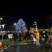 Horwich Christmas Tree light up