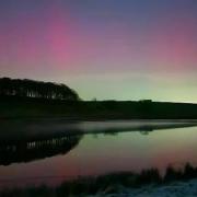 Northern Lights taken in December in Lancashire by Cheryl Doran