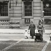 Deansgate crossing, 1935
