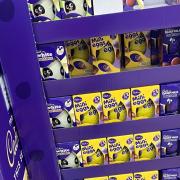Easter eggs are appearing on supermarket shelves at some supermarket stores