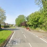 The crash is believed to have happened on Hall Lane in Aspull