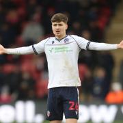Zac Ashworth shows his frustration during the 1-0 defeat at Leyton Orient