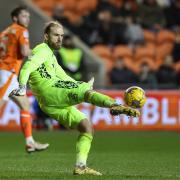 Coleman in action at Bloomfield Road
