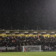 Wanderers fans at Cambridge