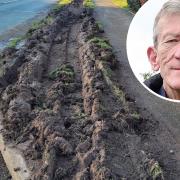 Community concerned after well looked after grass verge damaged