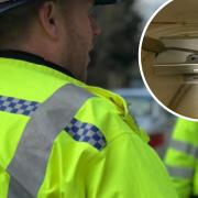 Officers turn the heat up on criminality – finding drugs and cash stashed in oven