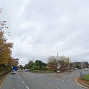 The crash occured at the junction of the A58 and Park Road, GMP said