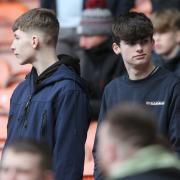 Wanderers fans at Bloomfield Road