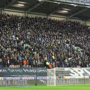 Bolton's biggest away contingent of the season was at Wigan Athletic