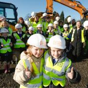 Some of Little Lever’s youngest residents put mark on major Bolton development
