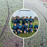 Football club forced to cancel two games after pitch damaged