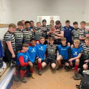 Players from the victorious Bolton Under-16s who are through to the final of the Lancashire Cup
