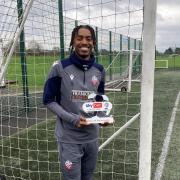 Paris Maghoma with his trophy
