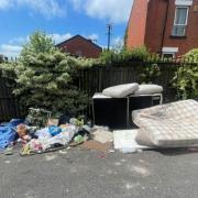 Bolton saw a record level of fly tipping, like this one in Daubhill, last year