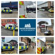Police out in force to crackdown on retail crime
