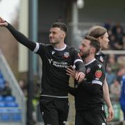 Wanderers celebrate victory at Bristol Rovers