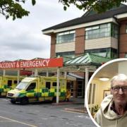 Pensioner feels 'let down' after 14 hour A&E wait amid growing hospital pressure