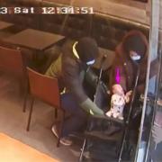 Constance Marten, Mark Gordon and baby Victoria were seen on CCTV in a kebab shop in East Ham, London