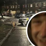 Coby Tristram inset, died after being stabbed in Whitefield